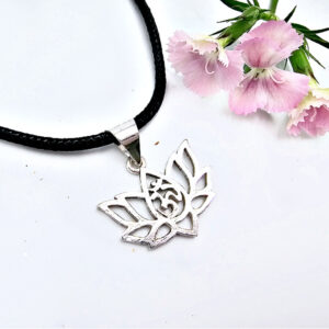 Lotus Om Necklace