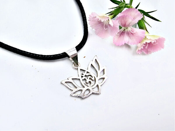 Lotus Om Necklace