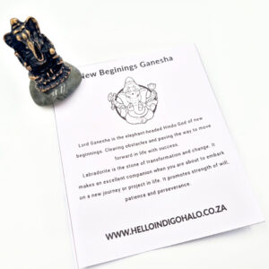 Ganesha Labradorite (New Beginnings & Success)