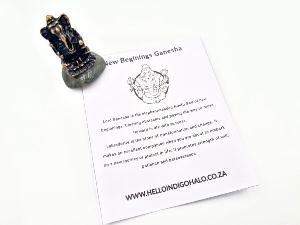 Ganesha Labradorite (New Beginnings & Success)