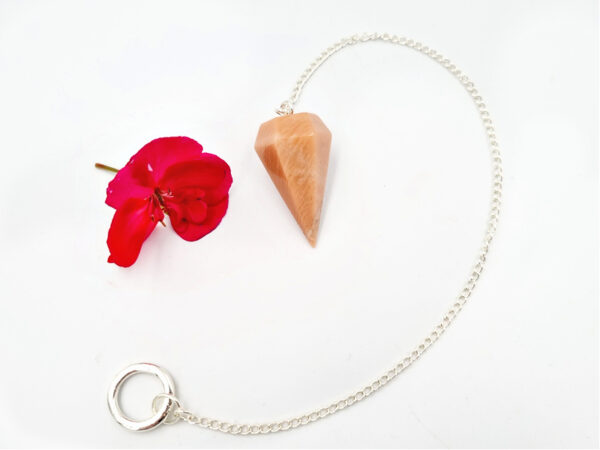 Peach Moonstone Pendulum