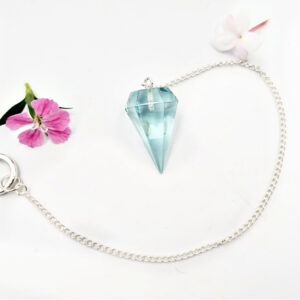 *Pendulum Pointed Blue Obsidian