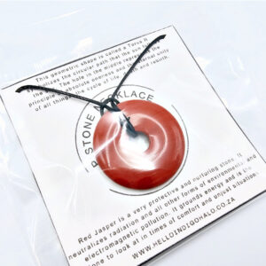 Red Jasper Pi Stone 35mm