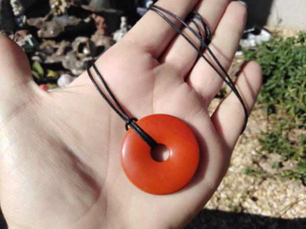 Red Jasper Pi Stone 35mm - Image 2