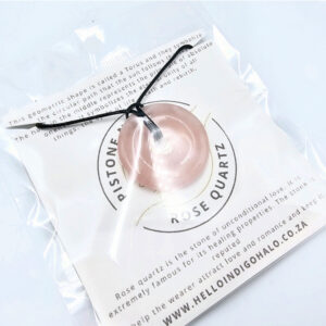 Rose Quartz Pi Stone 35mm
