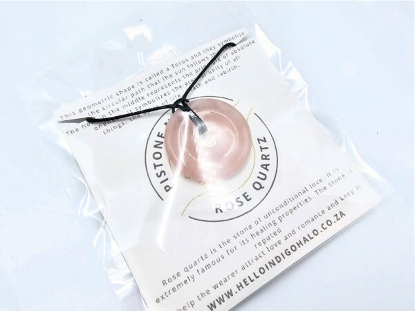 Rose Quartz Pi Stone 35mm