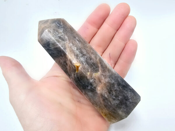 Black Moonstone crystal point
