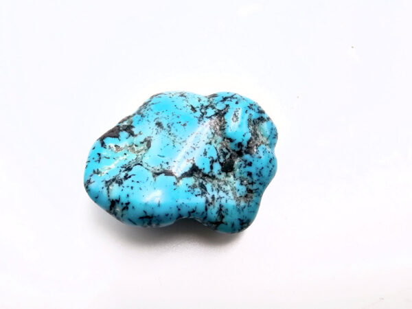 Turquoise stone polished
