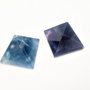 Rainbow Fluorite Pyramid (4cm)