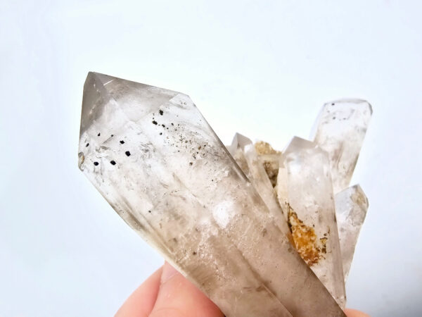 Smoky Quartz Cluster A (134g) Enhydro's X5 RARE - Image 4