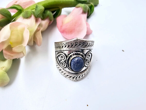 Lapis Lazuli Gypsy Ring