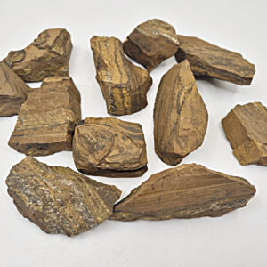 Tigers Eye Rough Pieces