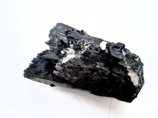 Black Tourmaline Rough M (134g) Quartz Inclusion - Image 2