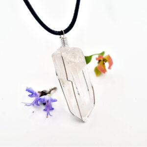 Quartz Rough Necklace (Wisdom & Spiritual Growth)