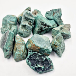 Green Malachite Rough Crystal Pieces