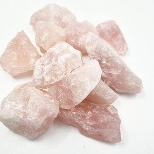 Rose Quartz Rough Crystal Pieces