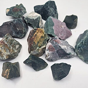 Dark Bloodstone Rough Pieces
