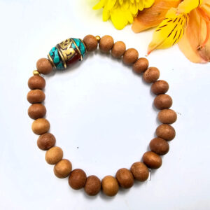 Tibetan Mantra Sandalwood Bangle