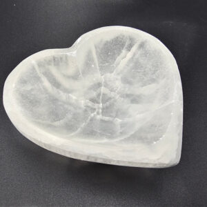 Selenite Heart Bowl (10cm)