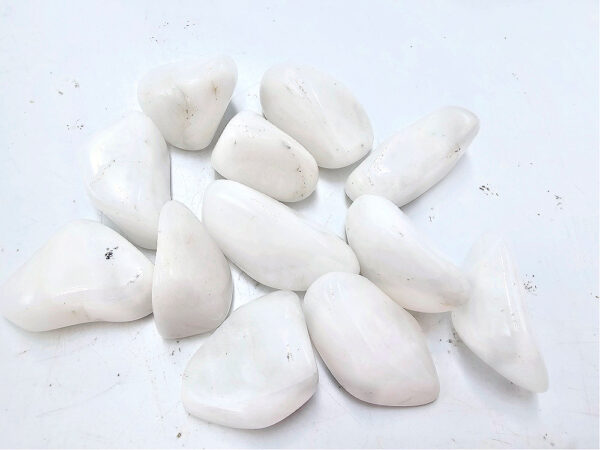 Snow Quartz Tumble Stones