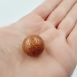 Goldstone Sphere (2cm) (Ambition & Positivity)