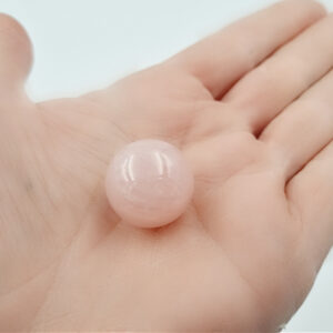 Rose Quartz Sphere (2cm) (Unconditional Love)