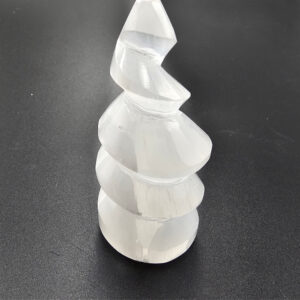 Selenite Spiral (10cm)