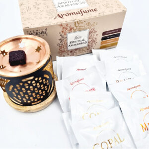 Aromafume Incense Brick Burners Spiritual Awareness Gift Set