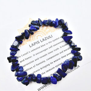 Lapis Lazuli Chips Bangle