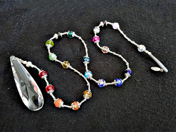 Rainbow Teardrop Sun Catcher - Image 2