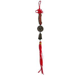 Surya Bell With Lucky Coins Hanging (Sun)