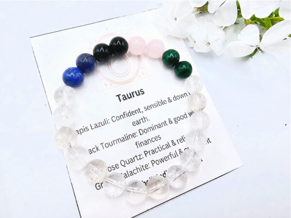 Taurus Zodiac Gemstone Bangle (20 April - 20 May)