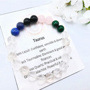 Taurus Zodiac Gemstone Bangle (20 April - 20 May)