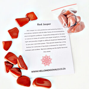 Red Jasper Tumble Stone Mini's 10s