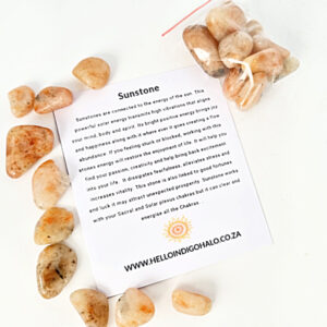 *Sunstone Tumble Stones Mini's