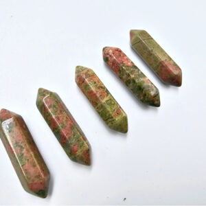 Unakite Double Terminated Point