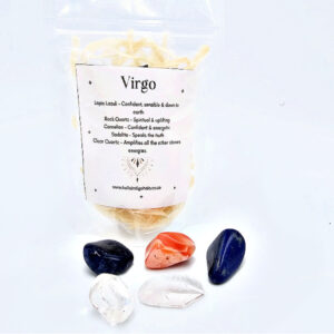 Virgo Tumble Stone Bag