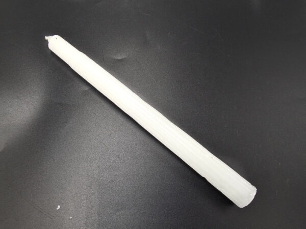 White Candles Solid 25cm - Pack of 6 (Cleansing) - Image 2