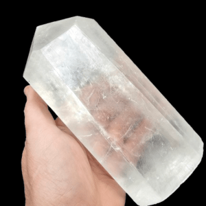 selenite crystal point