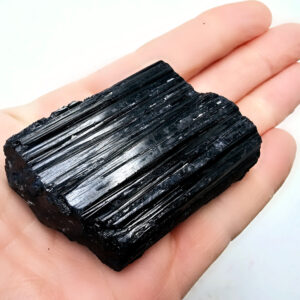 Black Tourmaline Rough slab