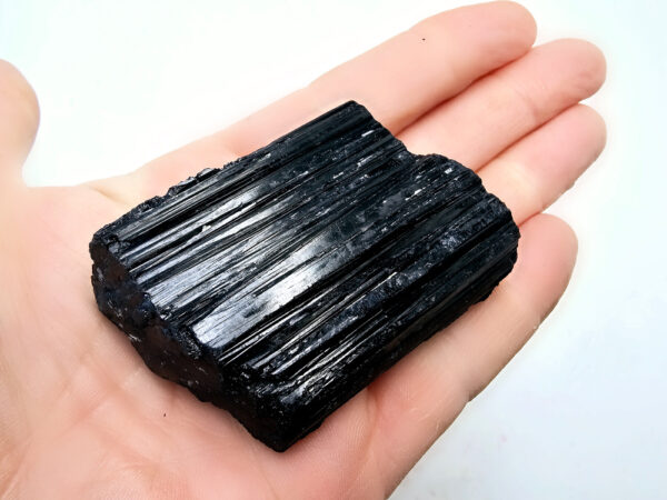Black Tourmaline Rough slab