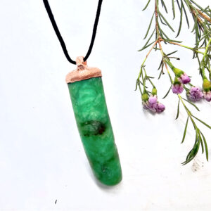 Copper Chrysoprase wand