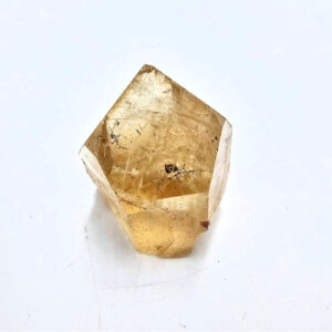 Citrine point not heat treated