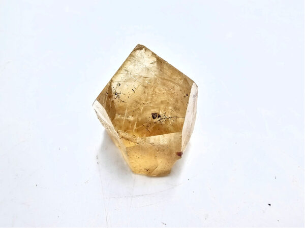 Citrine point not heat treated