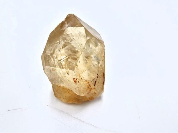 Citrine crystal point