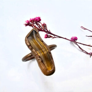 Copper Ring Tigers Eye