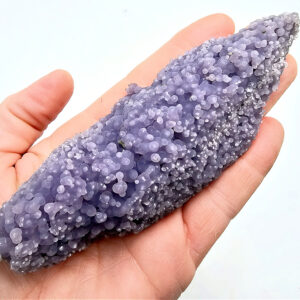 Grape agate crystal