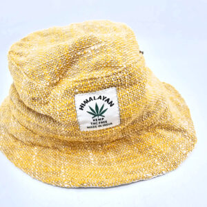 yellow Hemp Bucket Hat