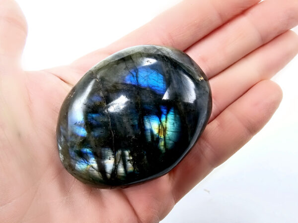 Labradorite Palm Stone A (128g)