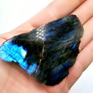 Labradorite stone with flashes